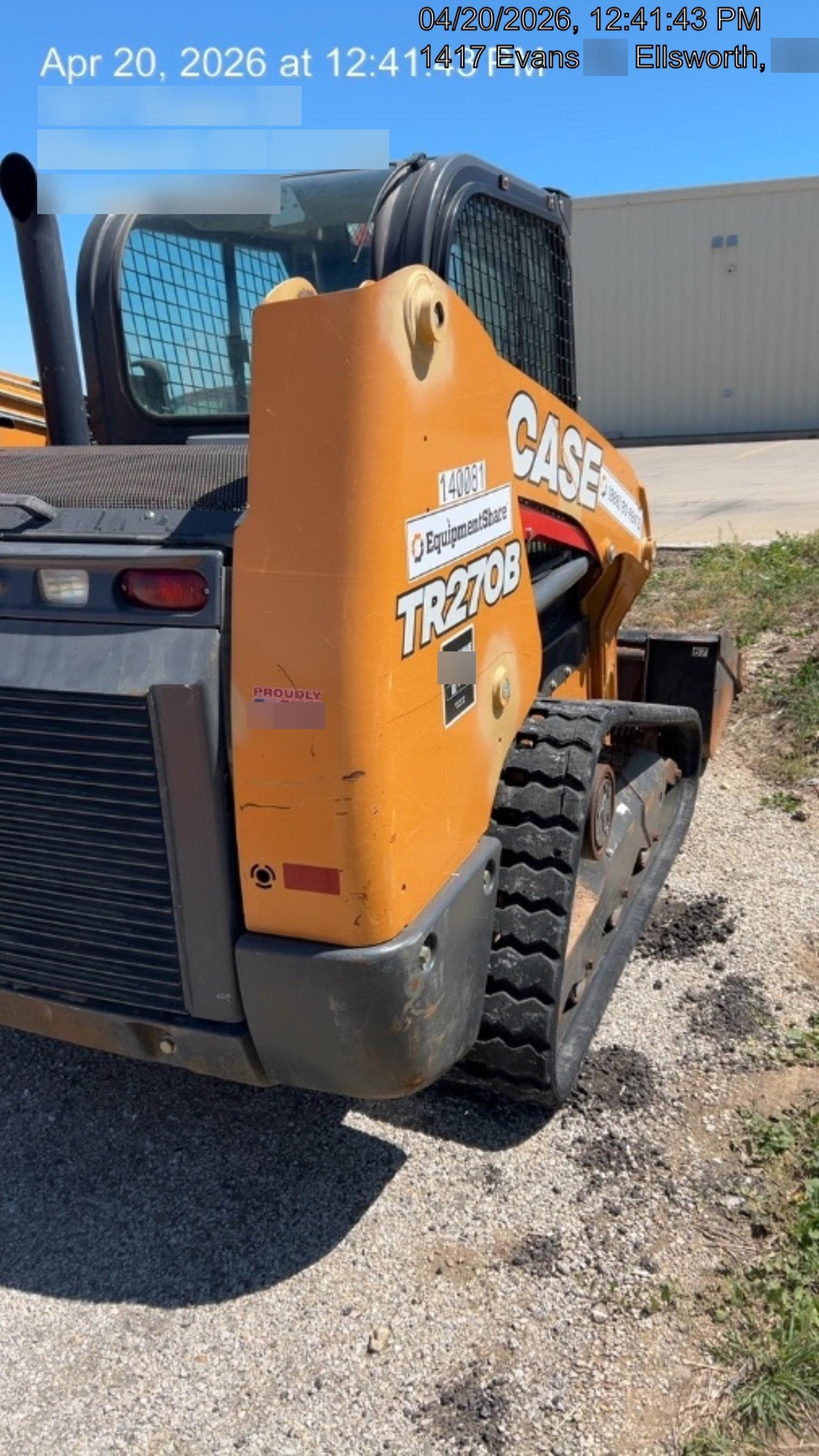 2021 CASE TR270B