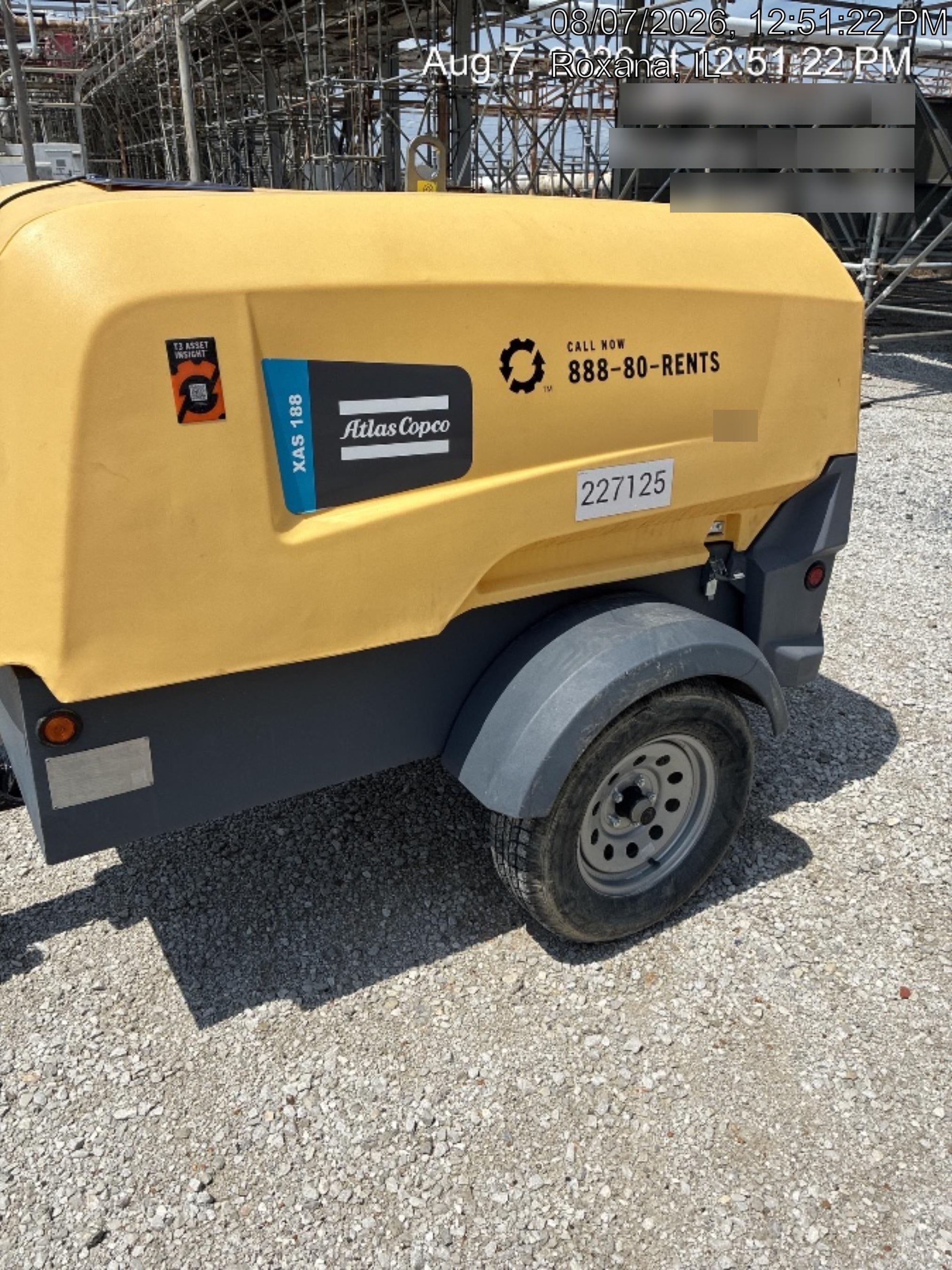 2022 ATLAS COPCO XAS188 CWK