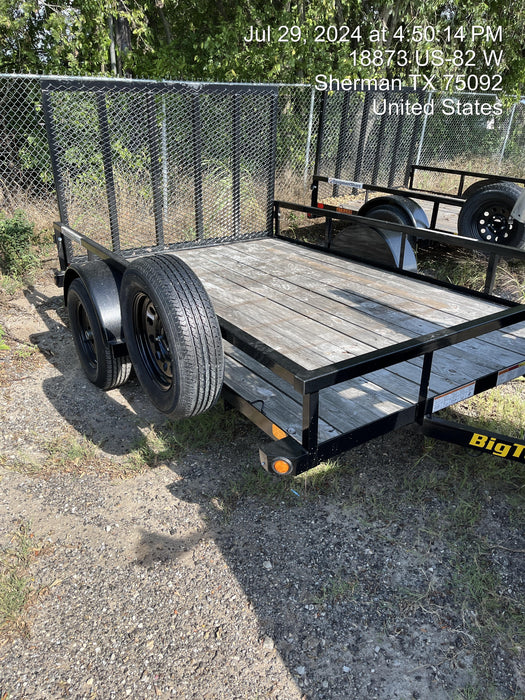 2024 BIG TEX TRAILER 35SA-10 BK4RG