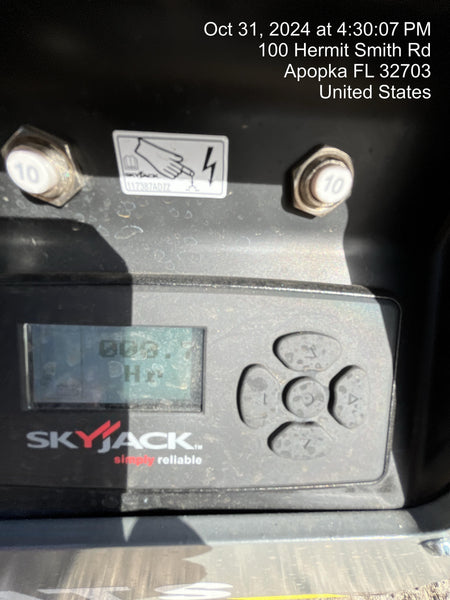 2024 Skyjack SJ3219 Electric Drive, Sld NM Tires, DBcns, RFRails, Power to Platform, T3 + Access Control