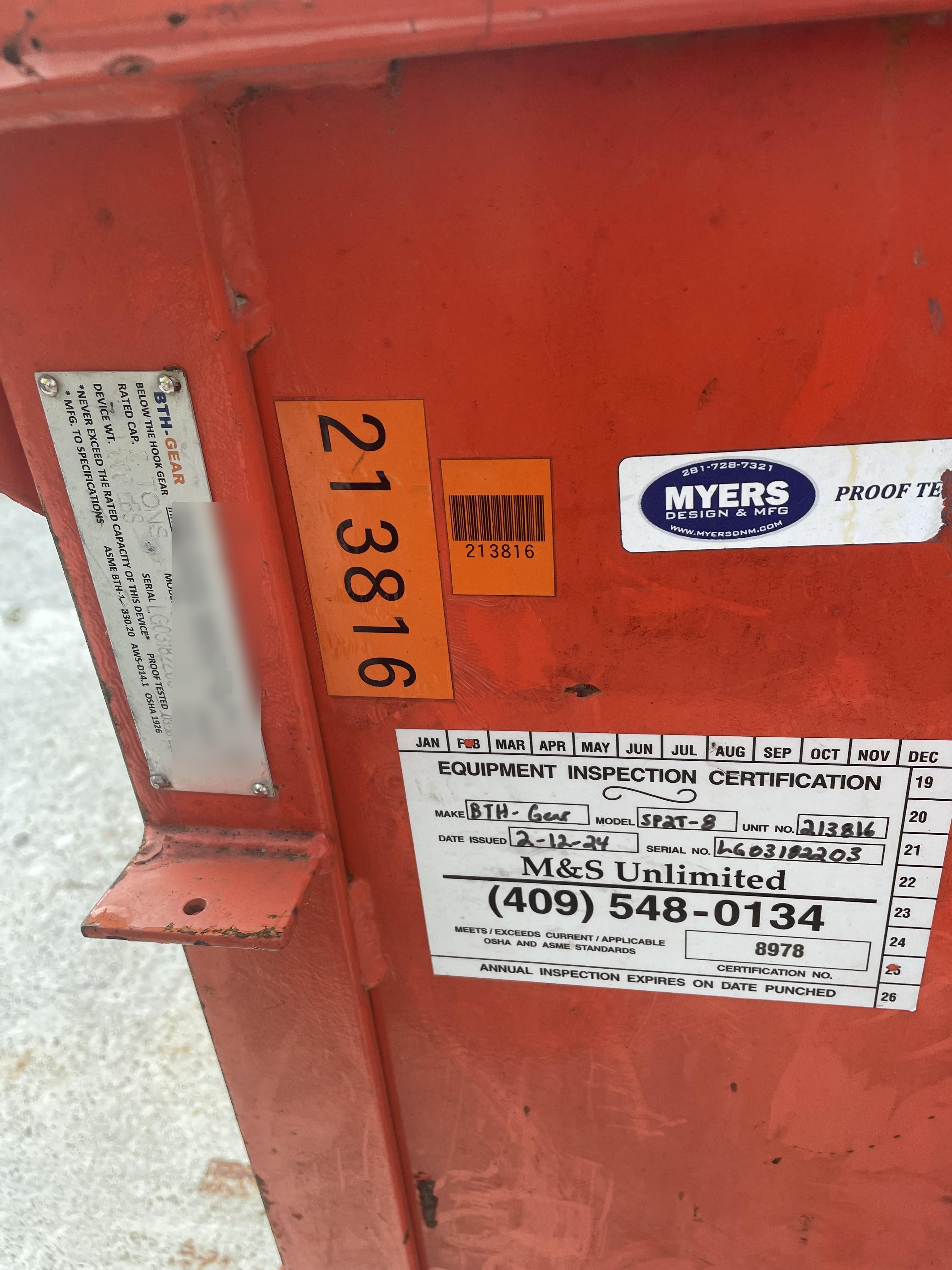 2022 MYERS MSP2T