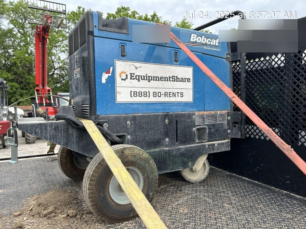 2019 Miller Electric BOBCAT 250 LP/Propane, Running Gear, Tank Bracket, Hose