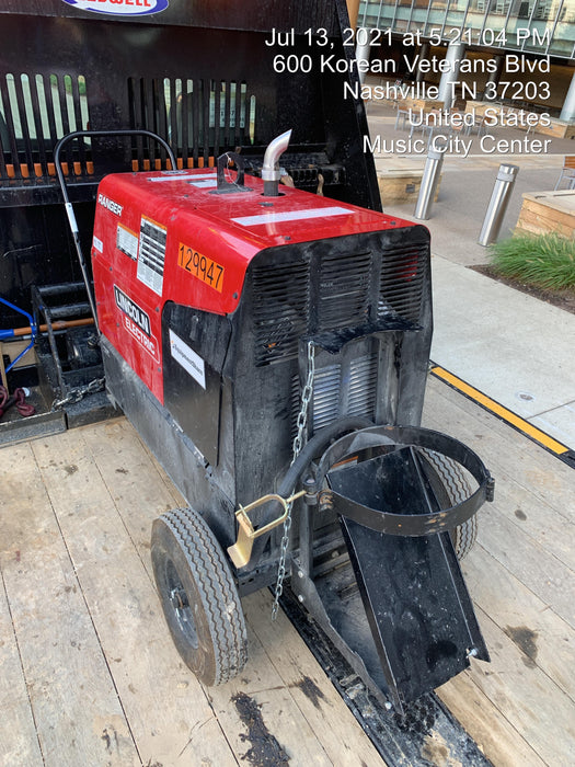 2021 Lincoln Electric Ranger 305 LPG K3430-1, Ranger 305 LPG, Undercarriage, Tank Holder & Strap, 10kw AC Gen, 25hp Kohler LPG Eng