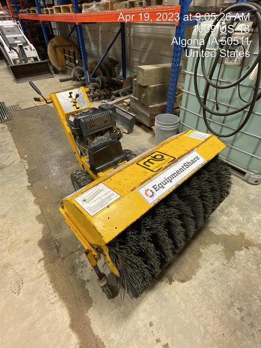 2004 M-B COMPANIES 36" Walk Behind Power Broom