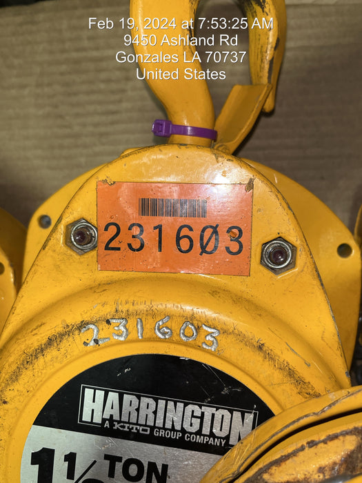 2022 HARRINGTON CF015-20