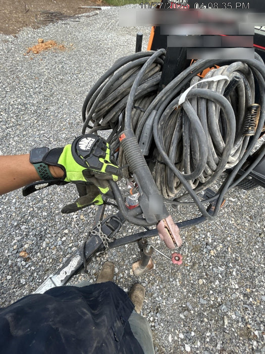 2021 Lincoln Electric Vantage 322 Vantage 322 Ready Pak 3 w/ Telematics & Decals, ORANGE (includes trailer, cable rack, fender light kit)