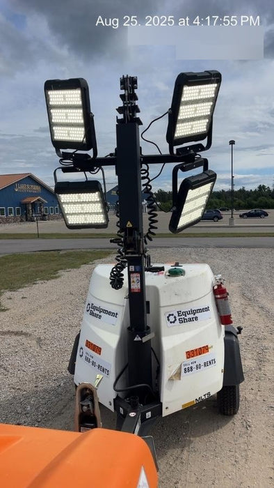 2023 Generac MLT2 Diesel, Flex Switch 120V Input, Powerzone Controller, (4) 320W LED Lights, 4kW Generator, 39.9 Gal Fuel Tank, 2" Ball, T3