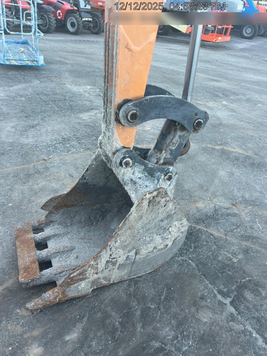 2018 Case CX57C CLOSED CAB A/C, LONG ARM, RUBBER TRACKS, AUX HYD