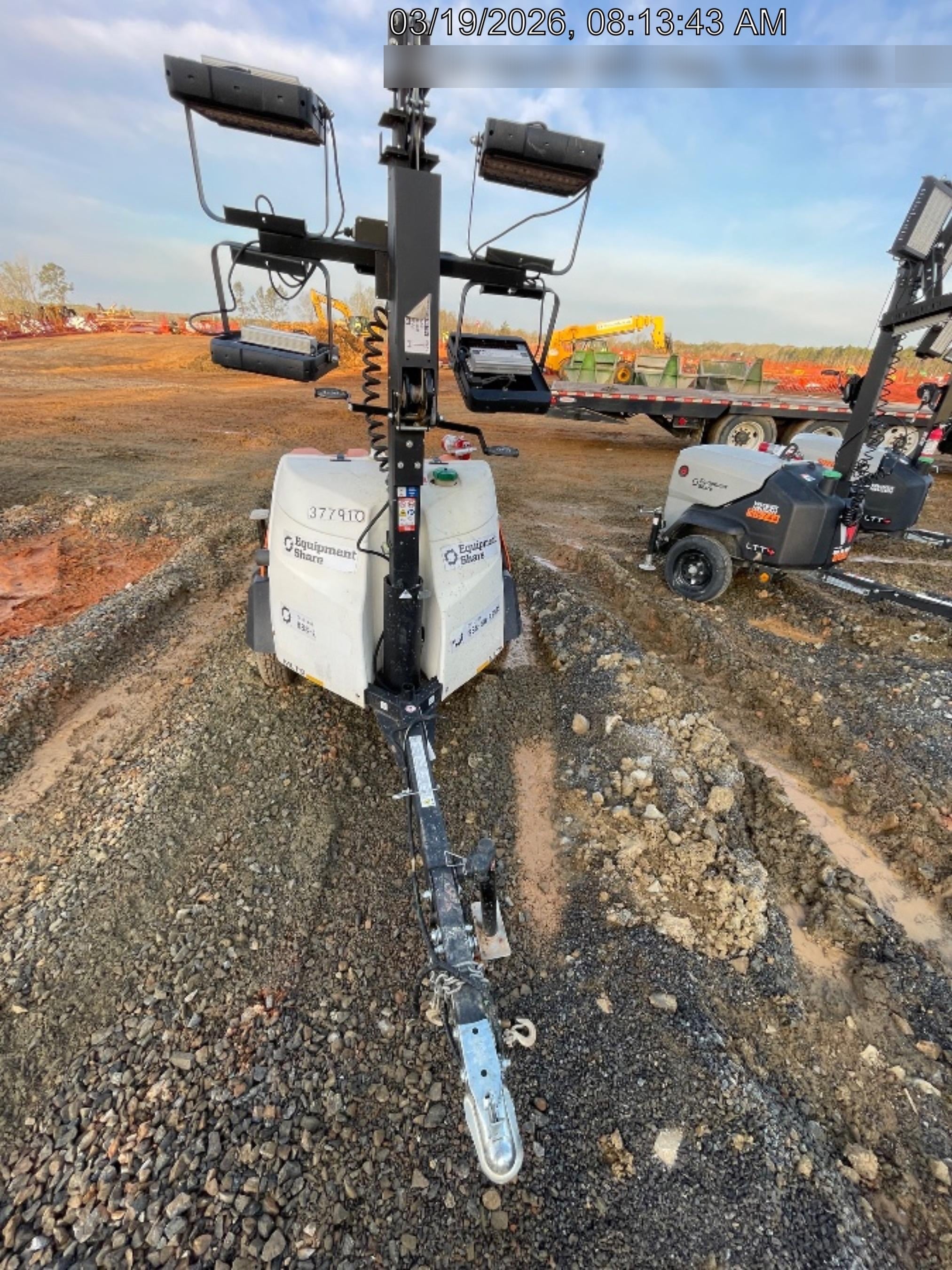 2023 Generac MLT2 Diesel, Flex Switch 120V Input, Powerzone Controller, 
(4) 320W LED Lights, 4kW Generator, 39.9 Gal Fuel Tank, 2" Ball, T3