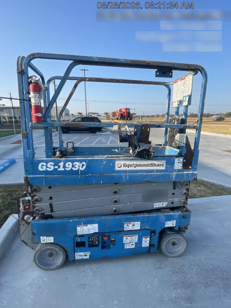2018 Genie GS-1930 Genie GS-1930 Scissor Lift w/Standard Options