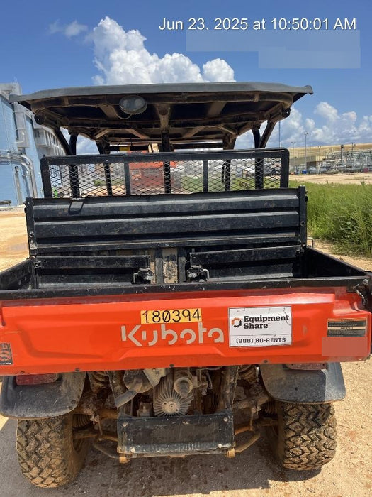 2021 Kubota RTV-X1140W-H Plastic Canopy, Windshield Acrylic Clear, LED Strobe Light, Wire Harness Kit, Back up Alarm