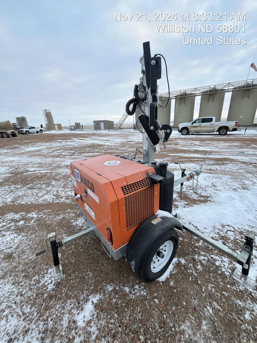 2024 Wanco WLTT-4MM4K Diesel, Deep Sea Controller, Shore Power Plug, Auto Start, (4) 350W LED Floodlights, 4kW Generator, 60 Gal Fuel Tank, 2" Ball, T3