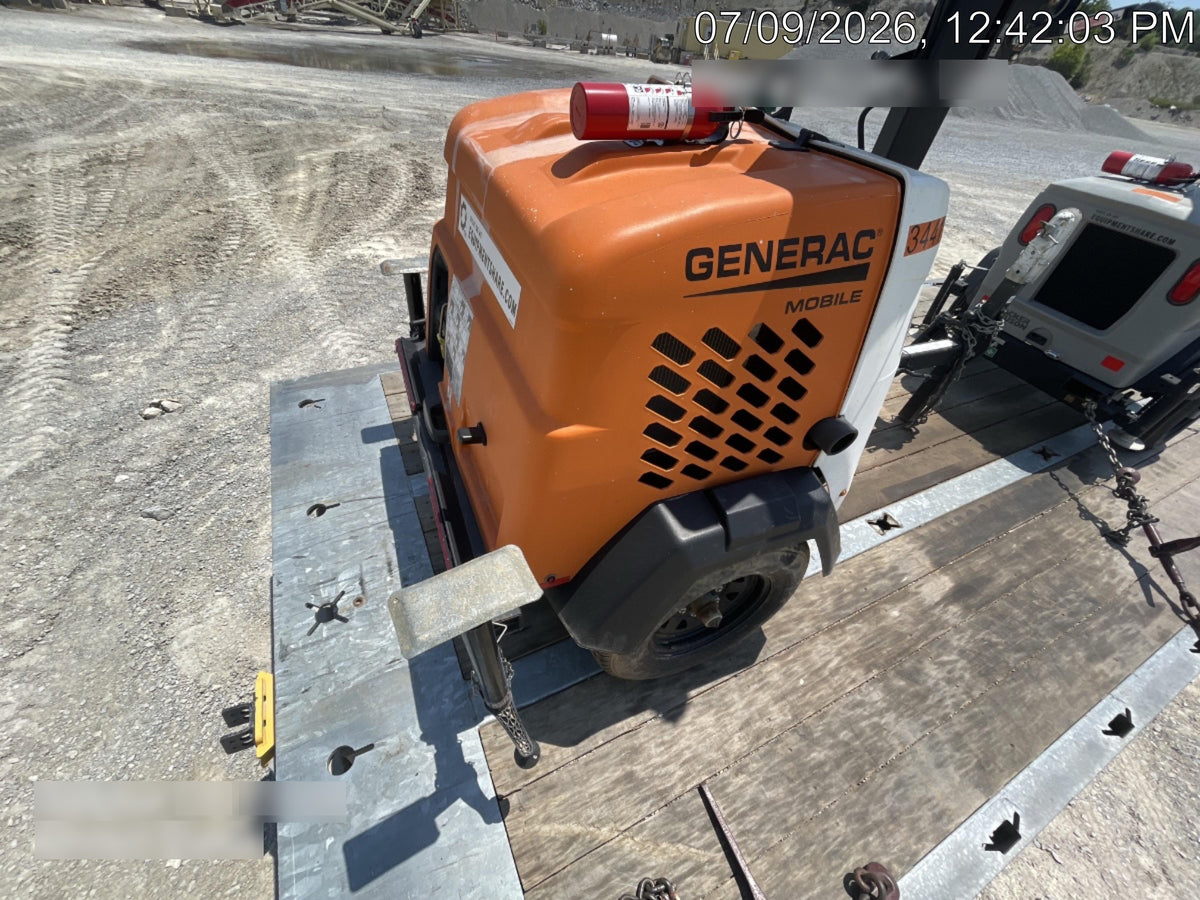 2023 Generac MLT2 Diesel, Flex Switch 120V Input, Powerzone Controller, (4) 320W LED Lights, 4kW Generator, 39.9 Gal Fuel Tank, 2" Ball, T3