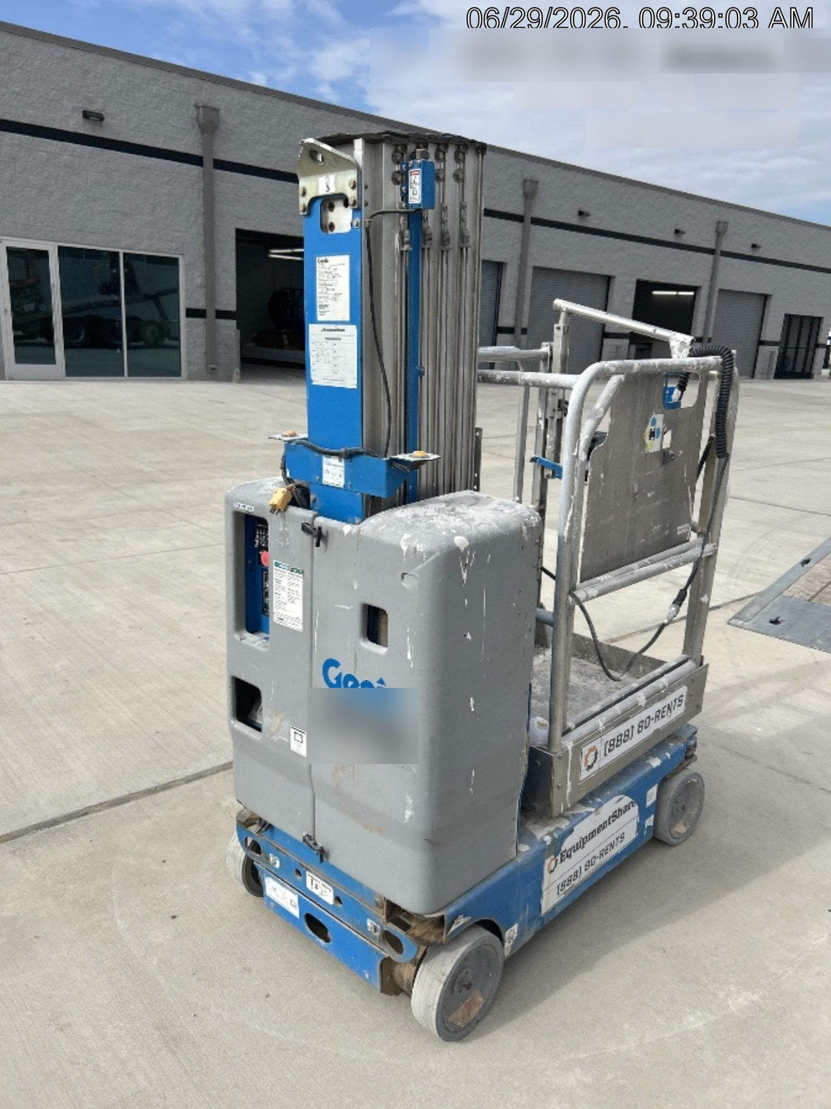 2019 GENIE GR-20