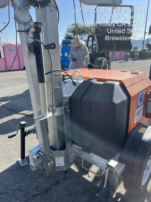 2024 Wanco WLTT-4MM4K Diesel, Deep Sea Controller, Shore Power Plug, Auto Start, (4) 350W LED Floodlights, 4kW Generator, 60 Gal Fuel Tank, 2" Ball, T3