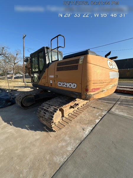 2021 CASE CX210D