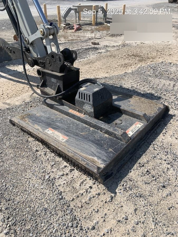 2020 BLUE DIAMOND 50" Brush Cutter, Mini Excavator