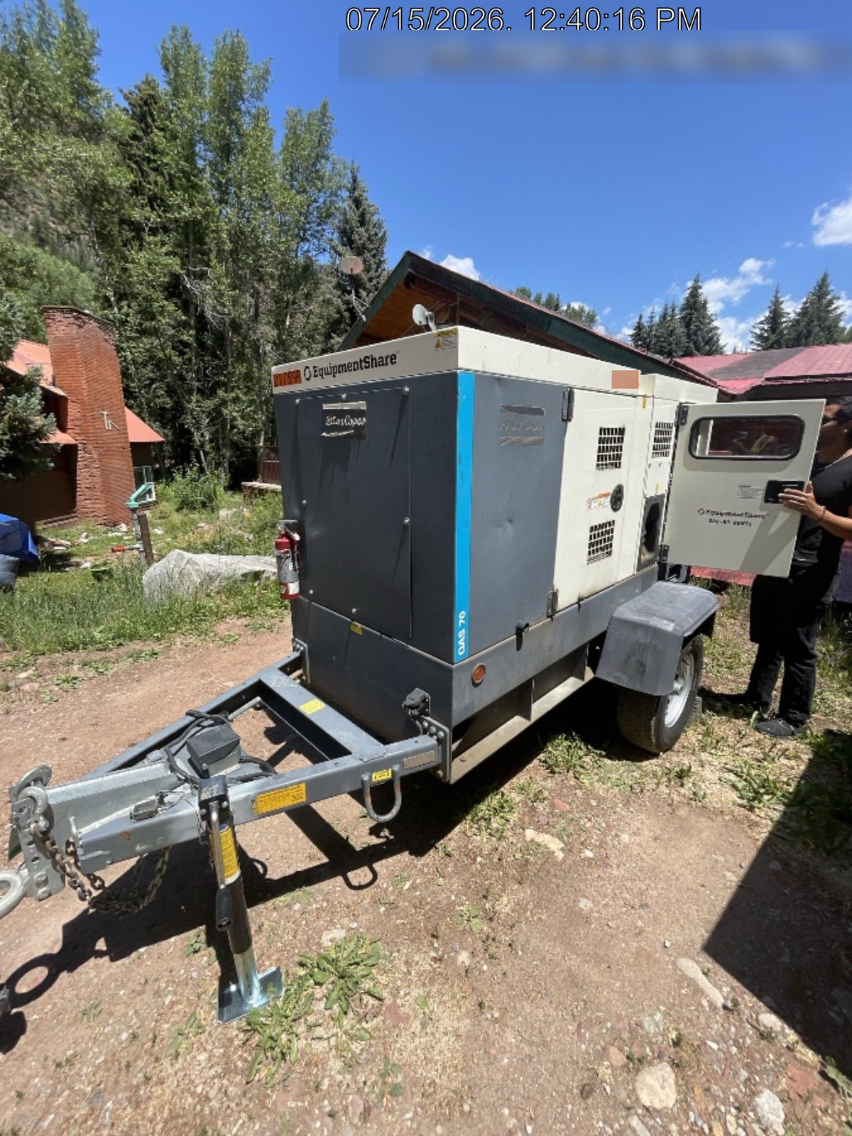 2022 ATLAS COPCO QAS 70