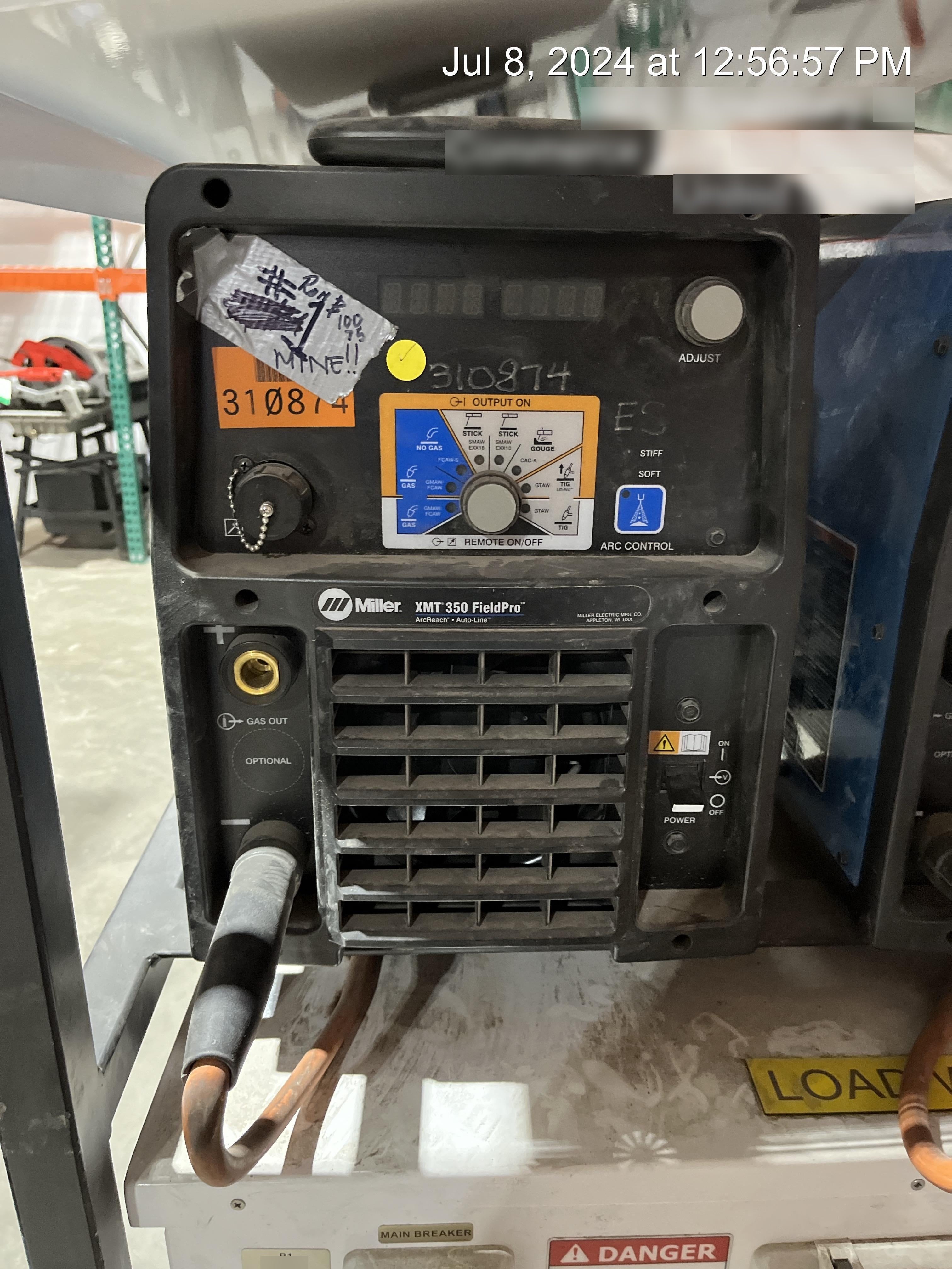 2023 MILLER ELECTRIC XMT 350