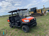 2022 Kubota RTV-X1140W-H Plastic Canopy, Windshield Acrylic Clear, LED Strobe Light, Wire Harness Kit, Back up Alarm