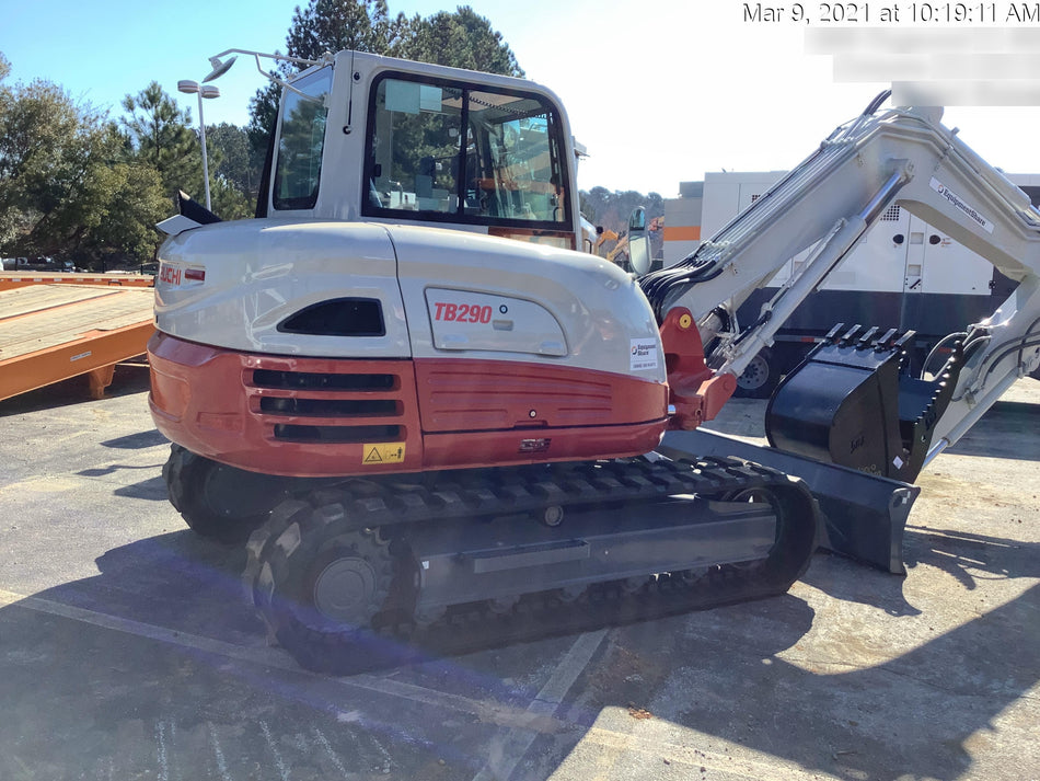 2021 TAKEUCHI TB290C