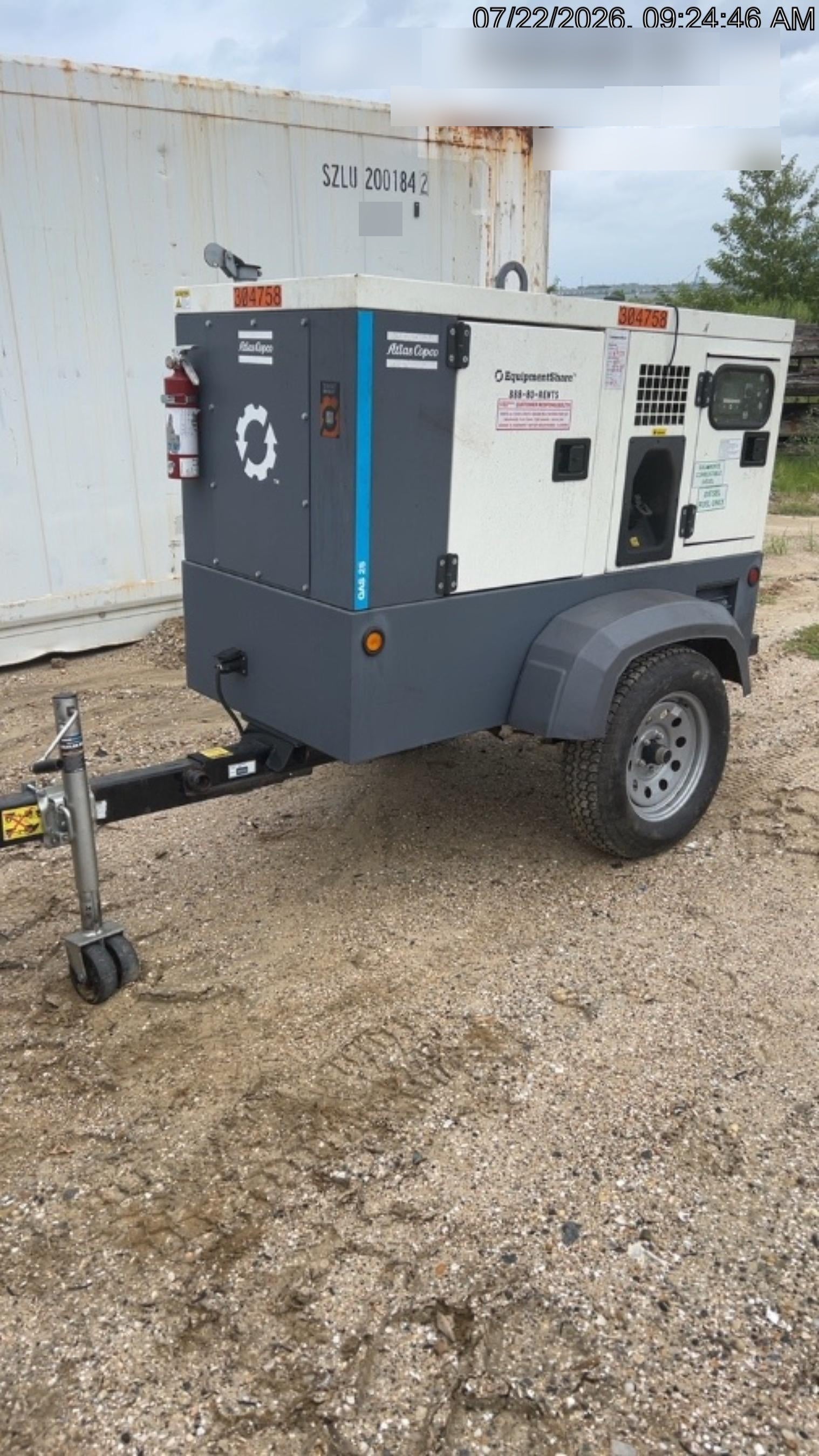 2023 ATLAS COPCO QAS25 CWK