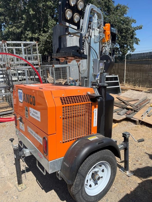 2024 Wanco WLTT-4MM4K Diesel, Deep Sea Controller, Shore Power Plug, Auto Start, (4) 350W LED Floodlights, 4kW Generator, 60 Gal Fuel Tank, 2" Ball, T3