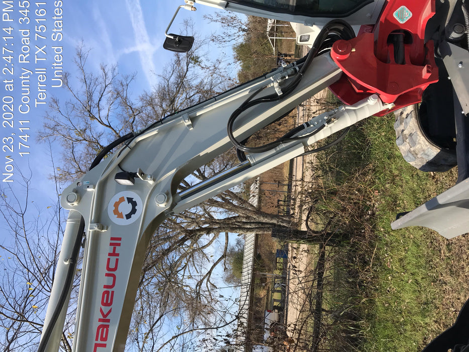 2020 Takeuchi TB250-2C Cab/Heat/Air, Rubber Tracks, Manual TAG QC