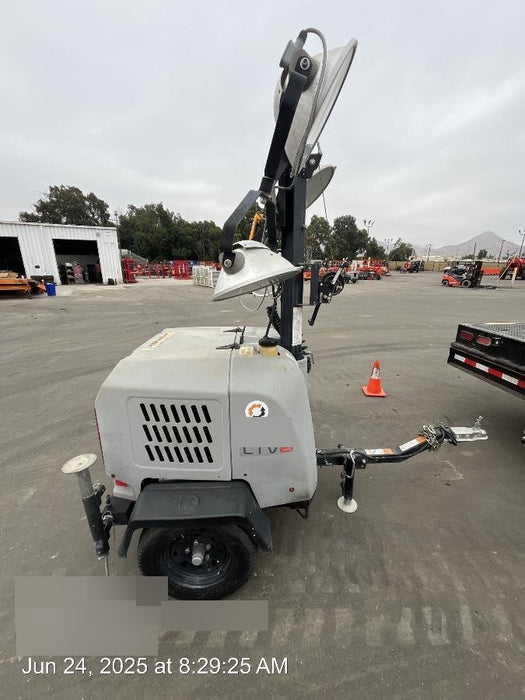 2019 Wacker Neuson LTV6L-MH Wacker Neuson LTV6L Mobile Light Tower w/Fuel Level Sensor Installed