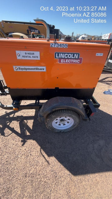 2022 Lincoln Electric LE400 Kubota V1505, Trlr, Cable Rack, Light Kit, ES Decals, T3