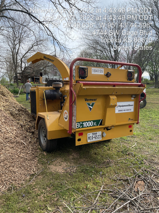 2021 VERMEER BC1000XL Diesel