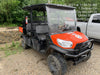 2021 Kubota RTV-X1140W-H Plastic Canopy, Windshield Acrylic Clear, LED Strobe Light, Wire Harness Kit, Back up Alarm
