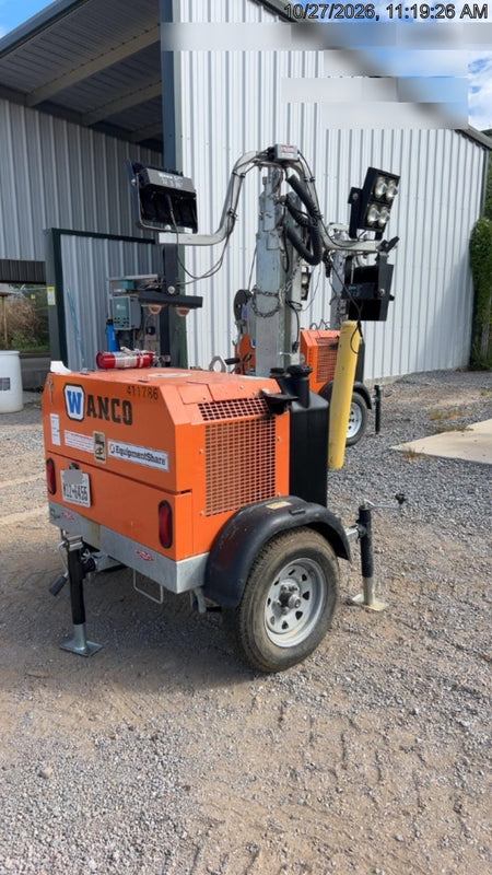 2024 Wanco WLTT-4MM4K Diesel, Deep Sea Controller, Shore Power Plug, Auto Start, (4) 350W LED Floodlights, 4kW Generator, 60 Gal Fuel Tank, 2" Ball, T3