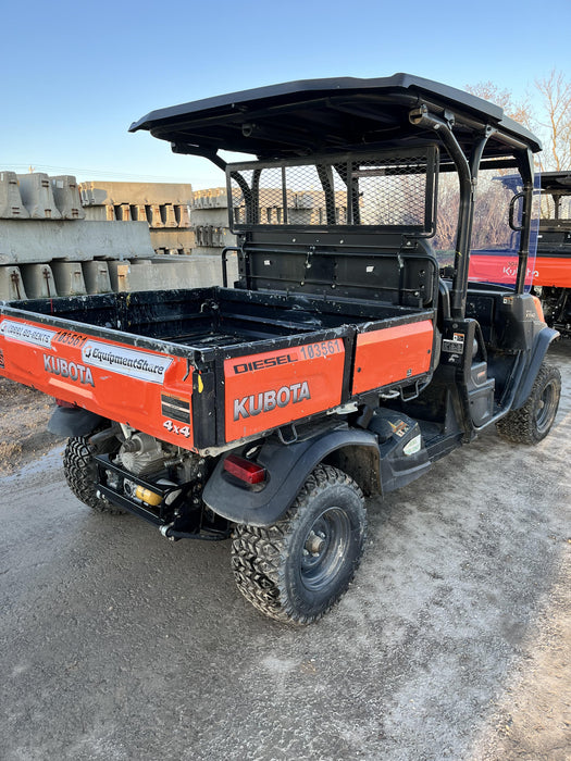 2020 Kubota RTV-X1140W-H 4WD utility cart -LED strobe -Windshield tempered glass -Plastic canopy -Wire harness kit -Backup alarm