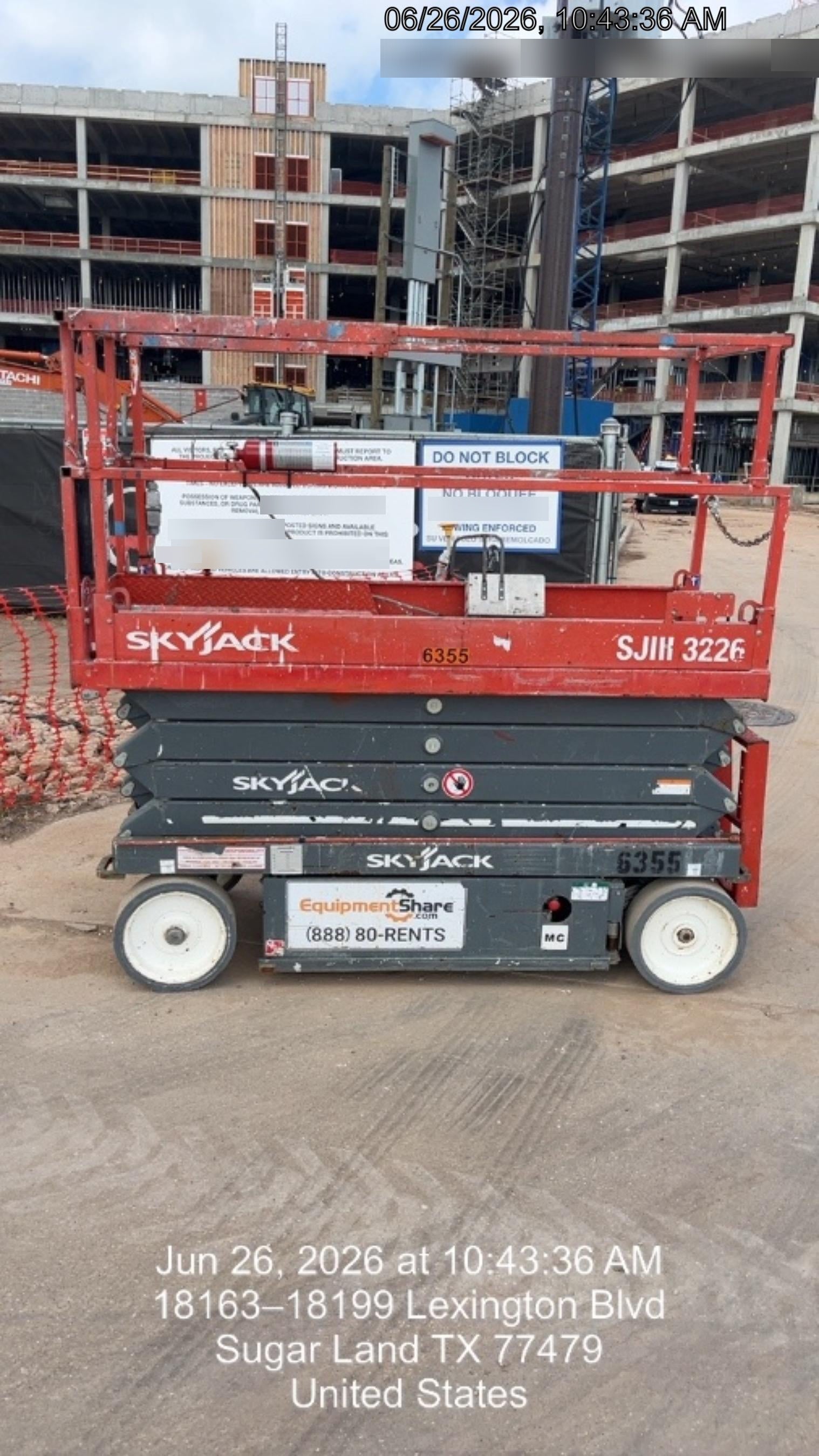 2017 Skyjack SJIII-3226 Skyjack SJ3226, Trojan Battery Set, Extended Warranty 5yr/5k hr