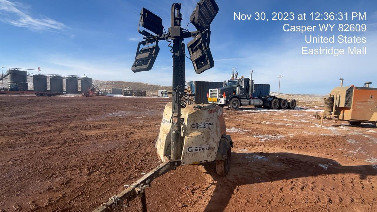 2023 Generac MLT2 Diesel, Flex Switch 120V Input, Powerzone Controller, (4) 320W LED Lights, 4kW Generator, 39.9 Gal Fuel Tank, 2" Ball, T3