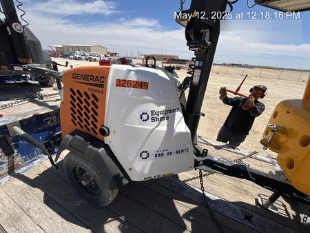 2023 Generac MLT2 Diesel, Flex Switch 120V Input, Powerzone Controller, (4) 320W LED Lights, 4kW Generator, 39.9 Gal Fuel Tank, 2" Ball, T3