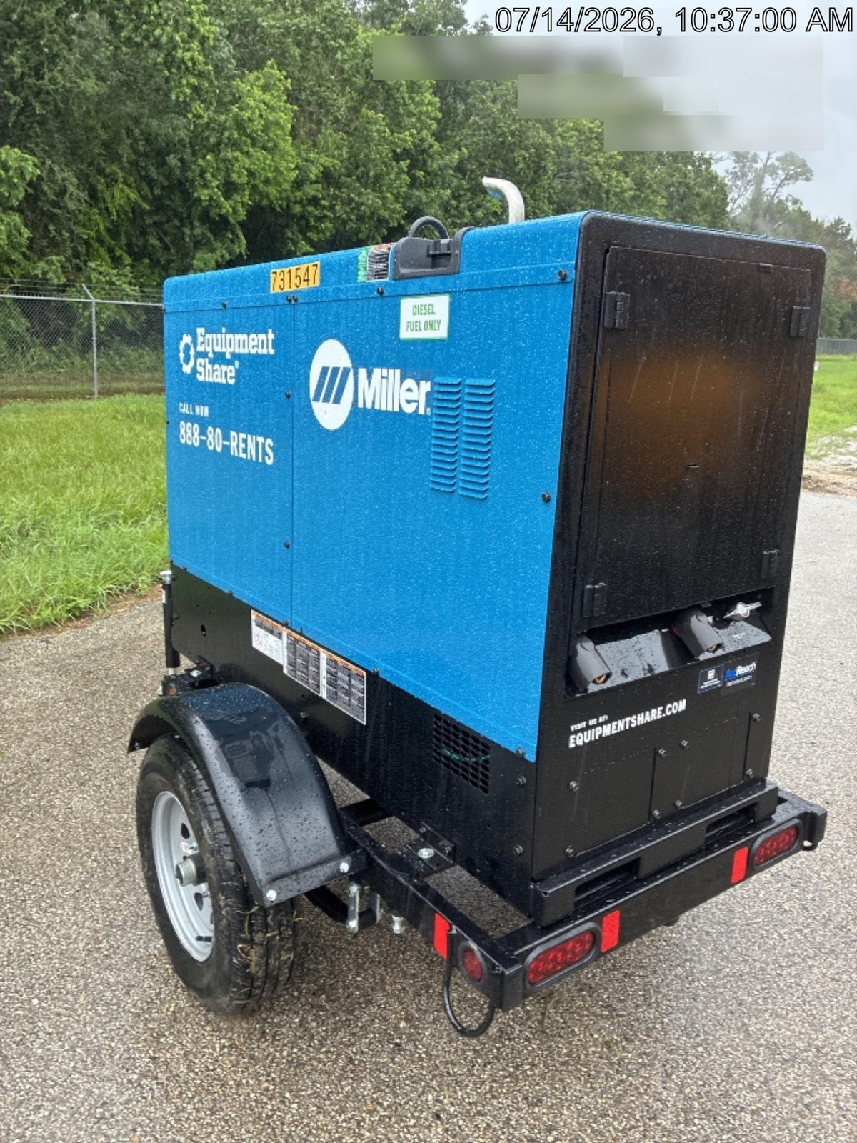 2026 MILLER ELECTRIC BIG BLUE 500