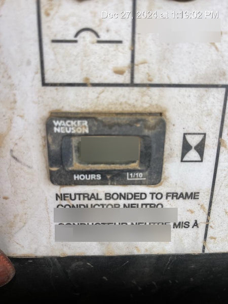 2019 Wacker Neuson LTV6L-MH Mobile Light Tower w/Fuel Level Sensor Installed
