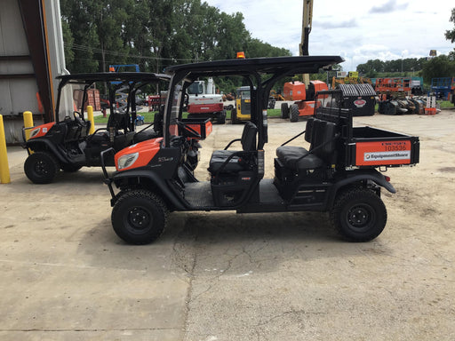 2020 Kubota RTV-X1140W-H 4WD utility cart -LED strobe -Windshield tempered glass -Plastic canopy -Wire harness kit -Backup alarm