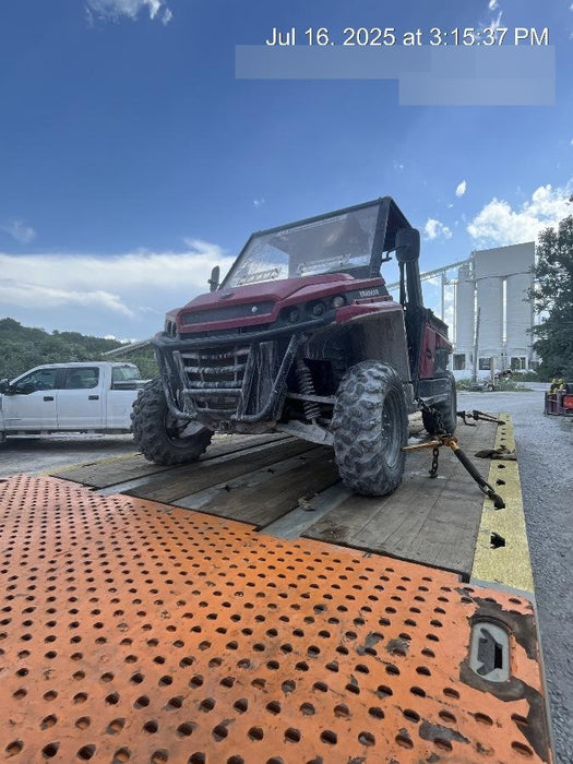 2021 Yanmar YU1000 Canopy, Steel Wheel, Poly WindShield, Beacon, Backup Alarm