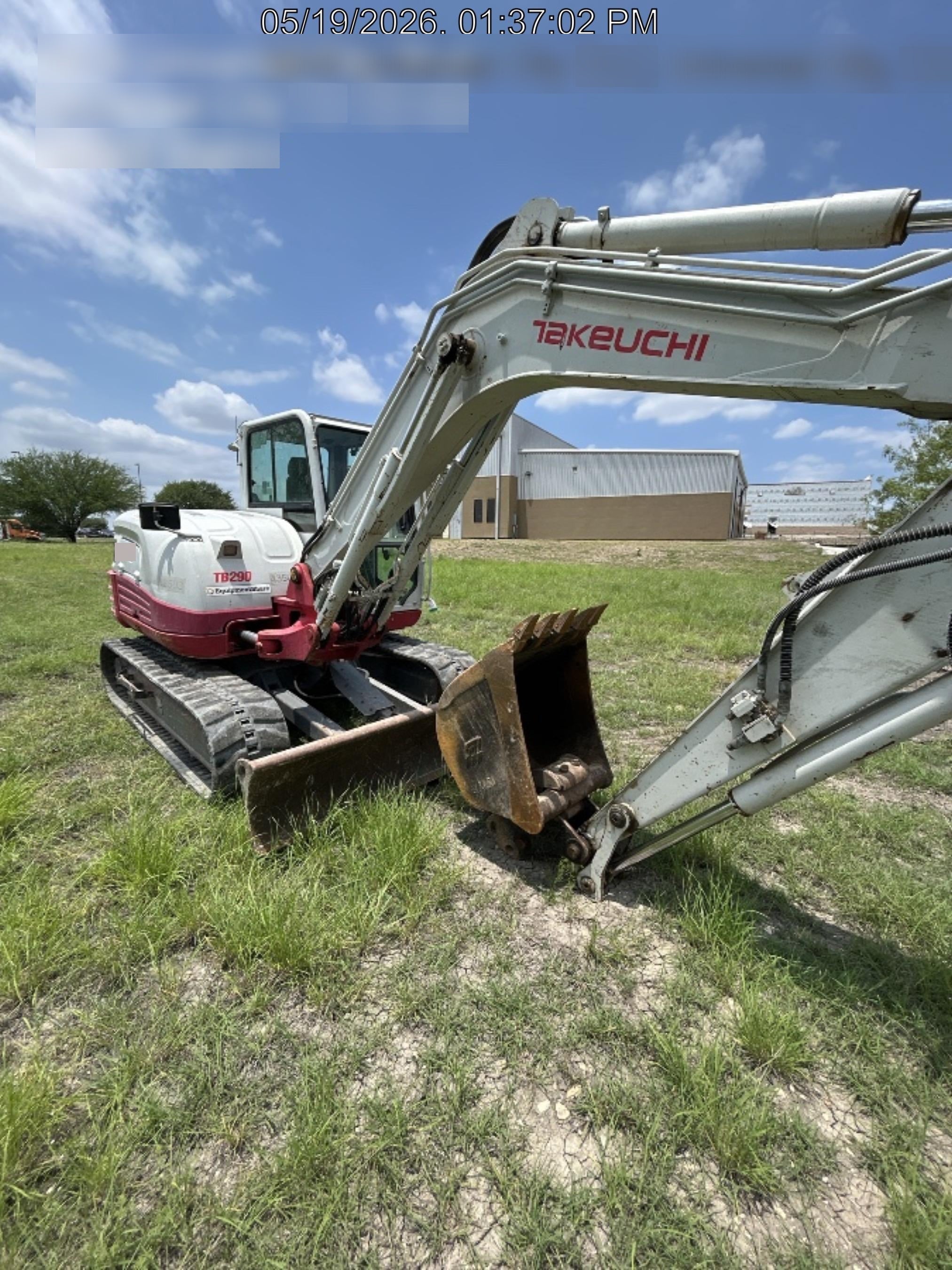 2019 TAKEUCHI TB290