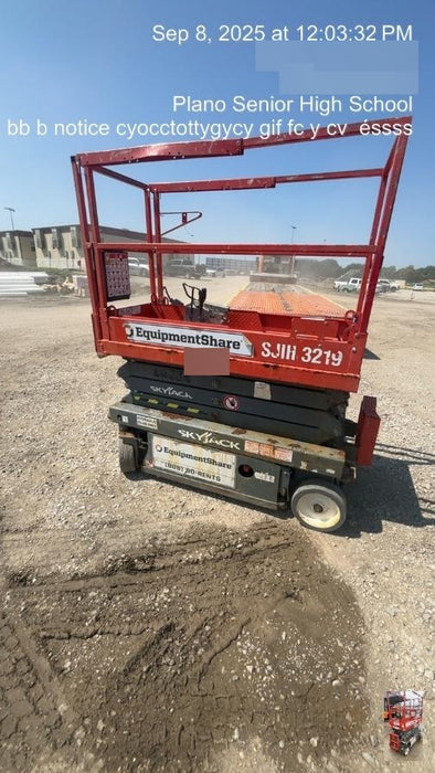 2019 Skyjack SJIII-3219 Standard w/Trojan Batteries