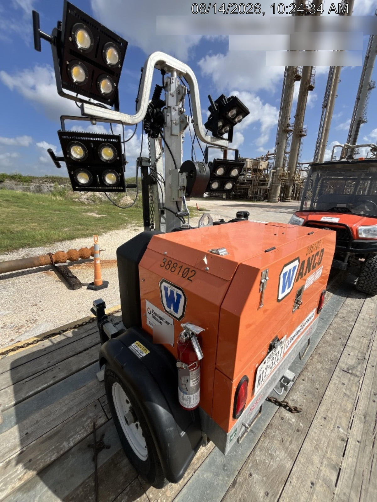 2024 Wanco WLTT-4MM4K Diesel, Deep Sea Controller, Shore Power Plug, Auto Start, (4) 350W LED Floodlights, 4kW Generator, 60 Gal Fuel Tank, 2" Ball, T3