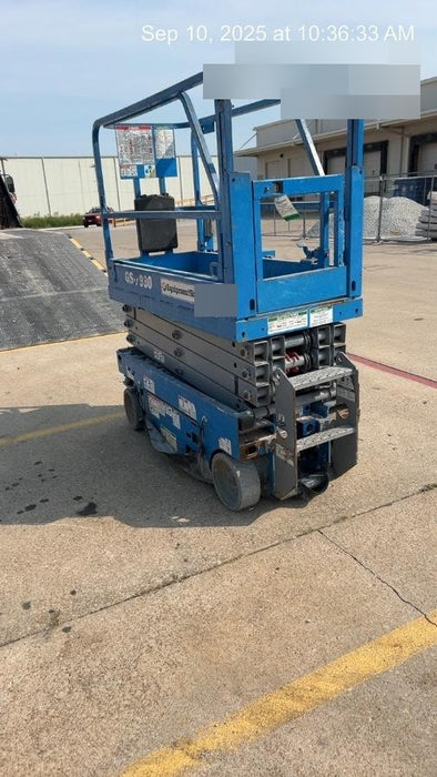 2020 Genie GS-1930 Solid Non Marking Tires, Beacon, Folding rails with half height swing gate
