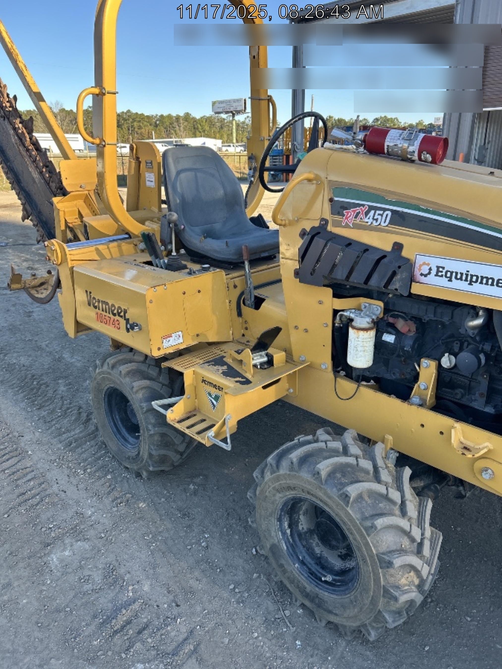 2020 VERMEER RTX450