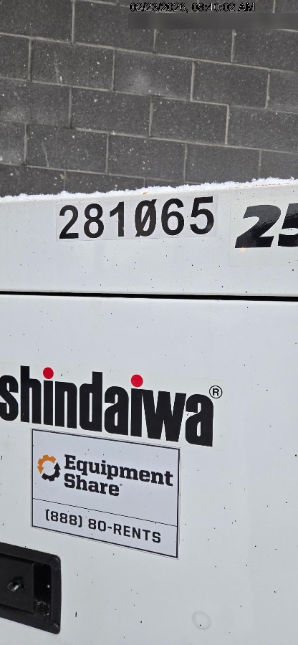2022 SHINDAIWA DGK25F