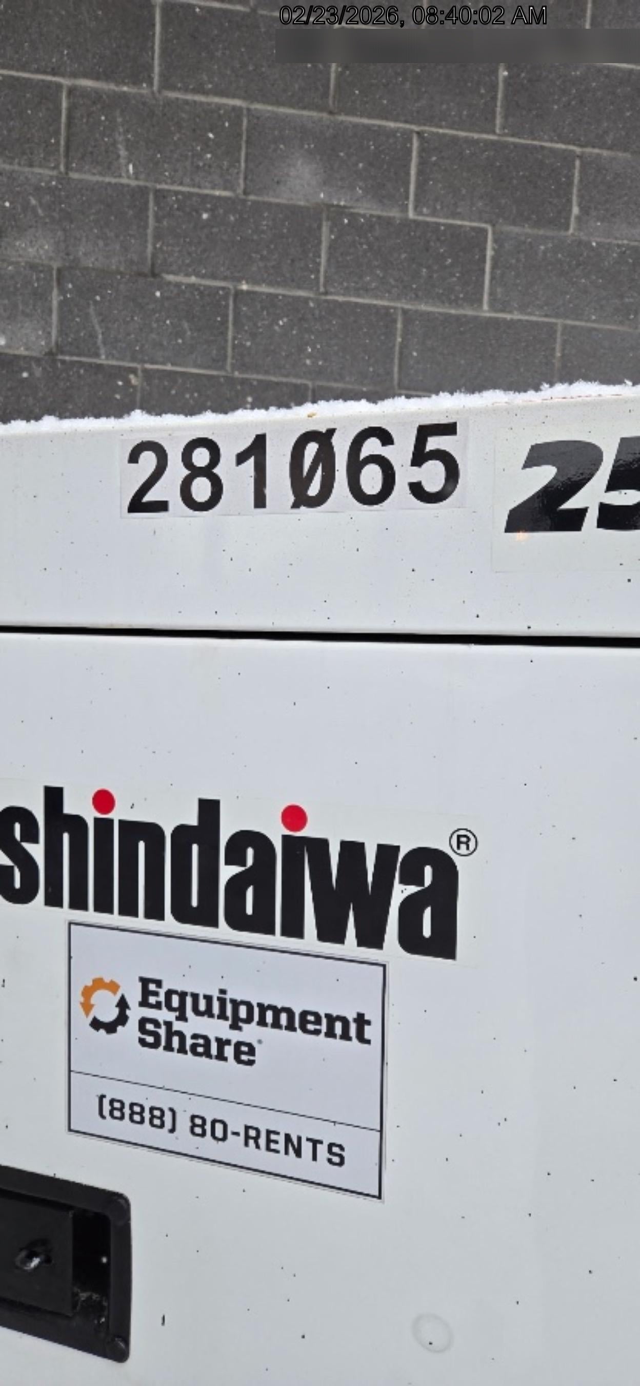 2022 SHINDAIWA DGK25F