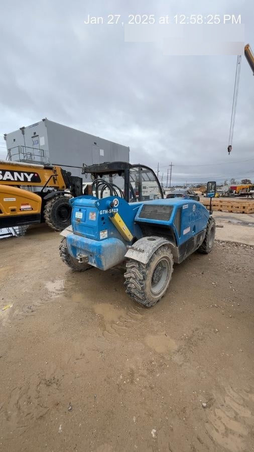 2019 Genie GTH-5519 Cab/Heat/AC, Solid RT Tires, LED Work Lights, Beacon