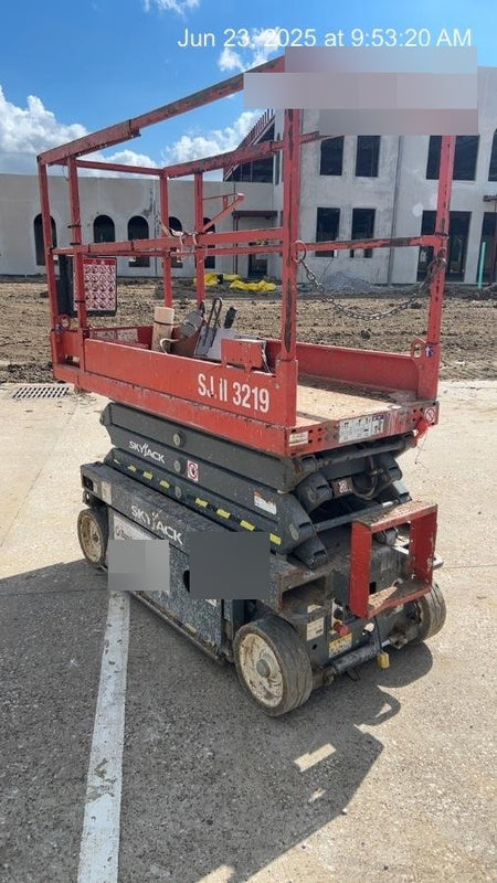 2019 Skyjack SJIII-3219 Standard Options, Trojan Batteries
